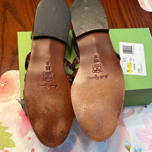Sesto Meucci Dark Tan Nancy Loafers - Picture 3 of 4